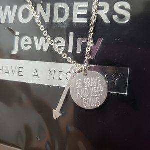 Brave & Beautiful brand new necklace